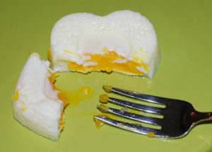 Heart Shaped Valentines day easy boil Breakfast eggs by Eggourmet